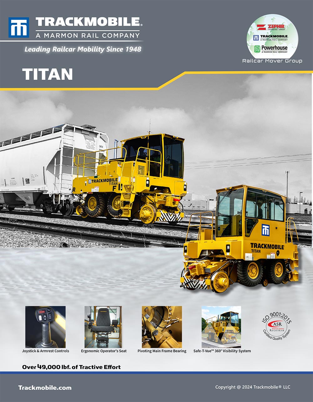 Track Mobile Engine TRACKMOBILE TITAN - FASTRAMEX